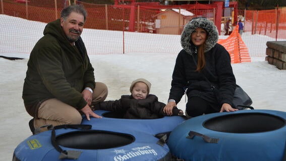 Tubing with family
