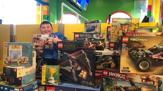 Jamie at LegoLand