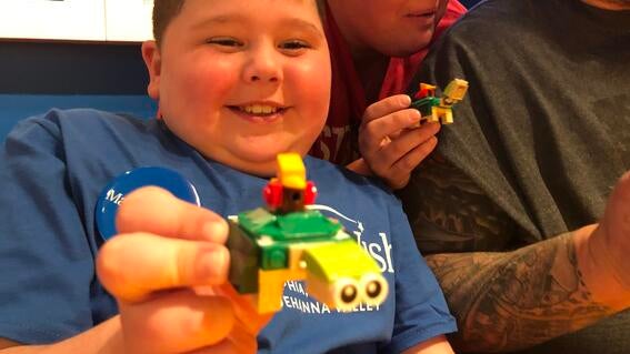 Jamie at LegoLand
