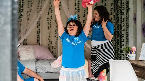 Abby's Tea Party Playhouse Wish