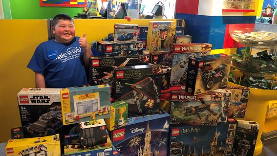 Jamie at LegoLand