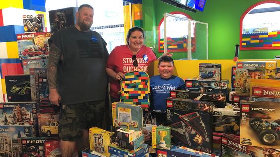 Jamie at LegoLand