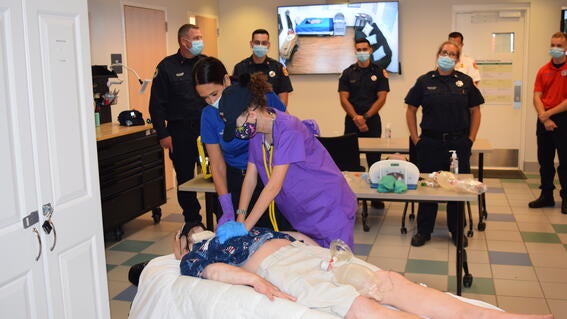 Meredith Learns Life-Saving Skills