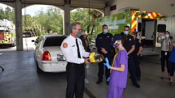 Meredith Learns Life-Saving Skills