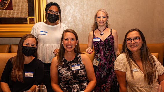 Pictured here are Make-A-Wish Volunteers Catherine, Kellen, Megan, Dawn and Make-A-Wish Northern West Virginia Regional Coordinator, Vanessa Zweig.