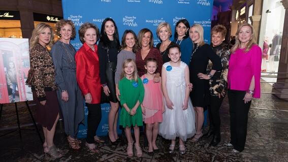 Linda Richardson and Fashion Luncheon Committee