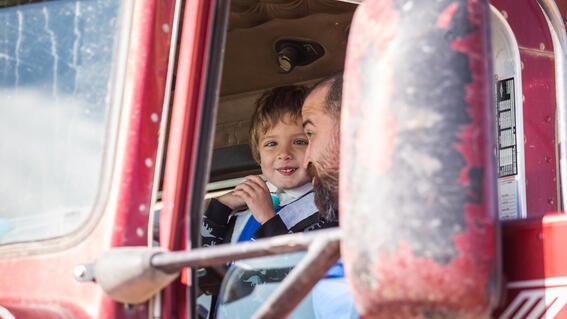 Ezekiel in Truck