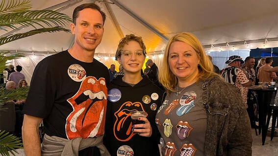 Erin's wish to go to a Rolling Stones concert
