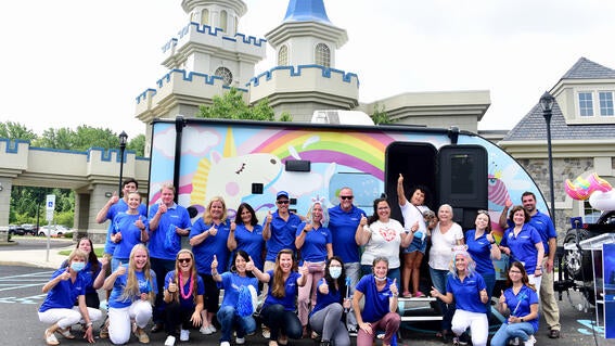 Violet's wish to have a unicorn camper
