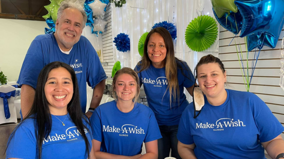 Wish granting volunteers