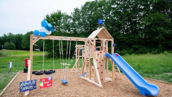 Griffin's Ninja Obstacle Course Wish
