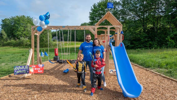 Griffin's Ninja Obstacle Course Wish