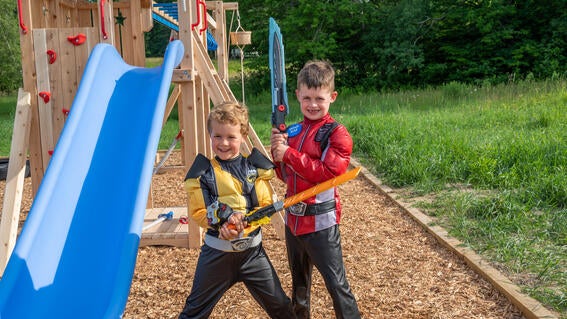 Griffin's Ninja Obstacle Course Wish