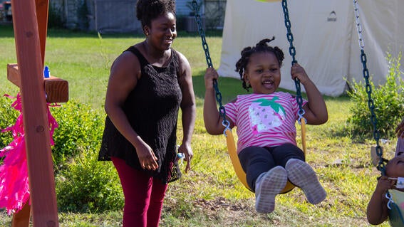Joy swingset