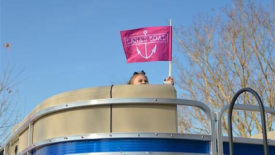 Lana's Boat Flag