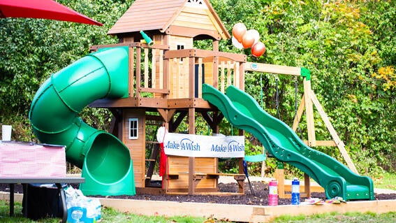 Zavier's wish for a pizza parlor playset