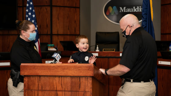 Bennett being sworn in