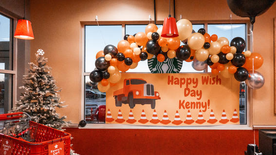 Kenny's Wish for a Car-Themed Shopping Spree