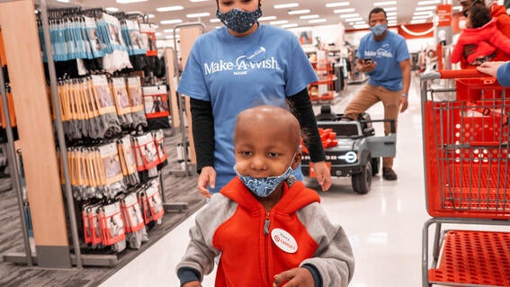 Kenny's Wish for a Car-Themed Shopping Spree