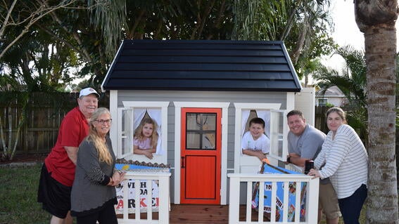 Parker's wish to have a clubhouse