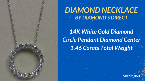 Diamond Circle Pendant