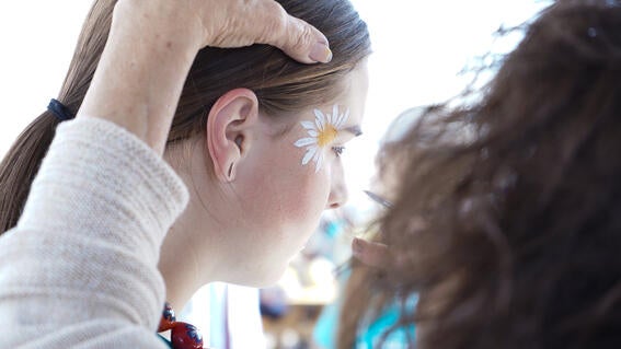 Face Painting - Walk for Wishes