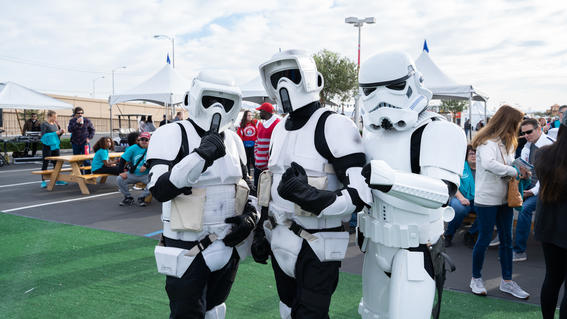 Star Wars Characters - Walk for Wishes