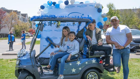 Sophia and her family