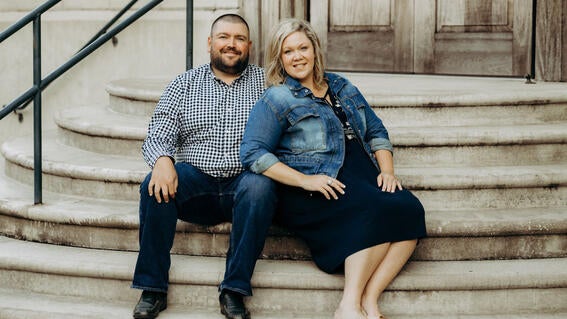 Ricky and wife