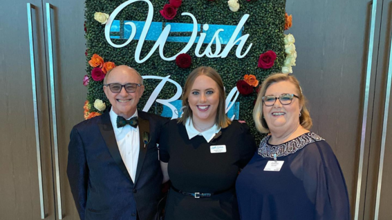 Elizabeth and family at Wish Ball 