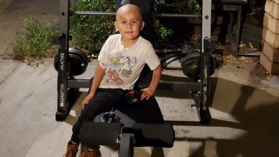 Nathan During Treatment