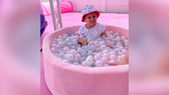 Eliana's soft ball pit