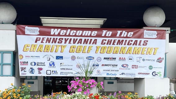 5th Annual Pennsylvania Chemicals Golf Sponsorship banner of 2022