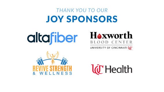 Thanks to our Joy Sponsors