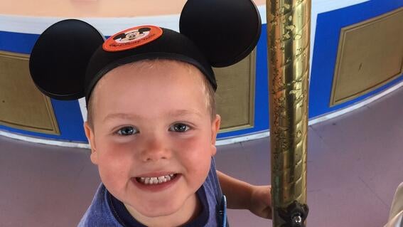 Tommy's wish to go to Walt Disney World
