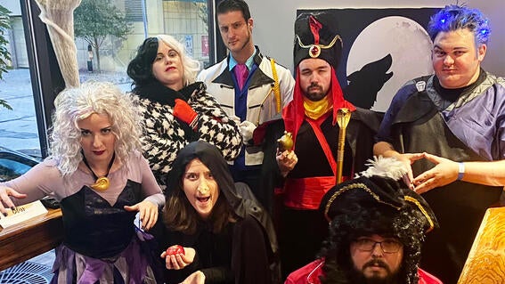 A group of magical villians