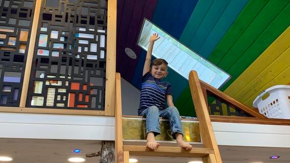 Uriah in his Music House loft