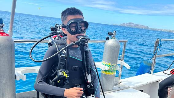 TXGF- Kekoa scuba diving