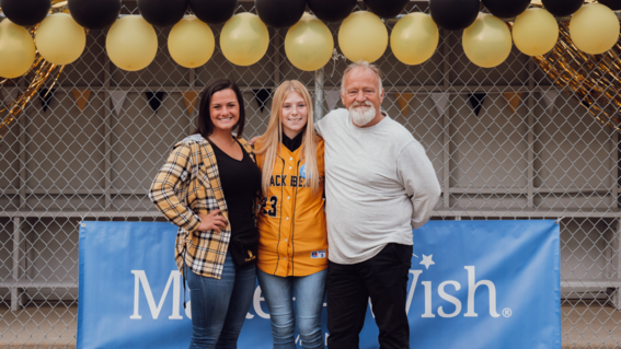 Alexis' Wish to Renovate her Softball Field