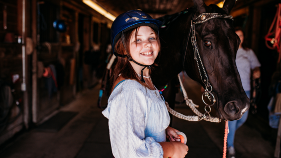 Keira's Wish for Horseback Riding Lessons