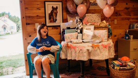 Keira's Wish for Horseback Riding Lessons