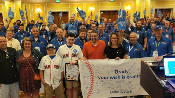 Brady's Wish to go to the World Series