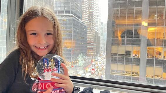 Scarlett Kicks It with the Rockettes