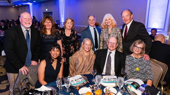 Dinner guests at Evening of Wishes