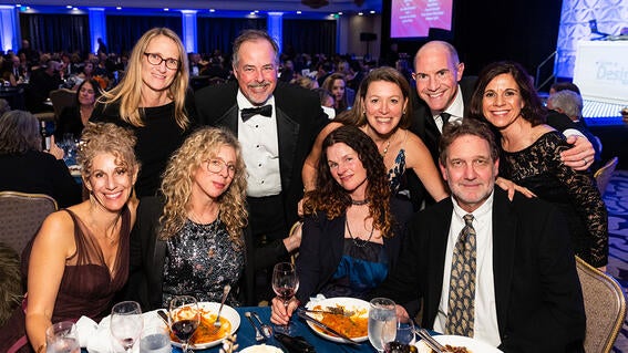 Dinner guests at Evening of Wishes