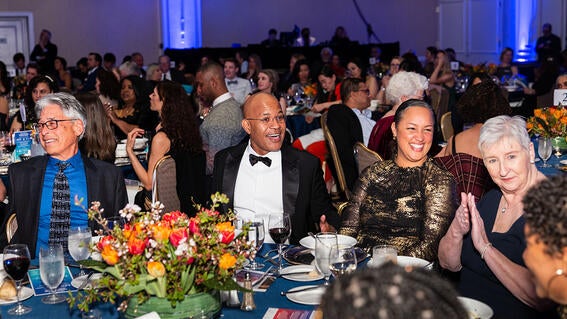 Dinner guests at Evening of Wishes