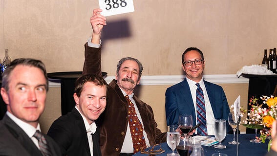 Dinner guests at Evening of Wishes