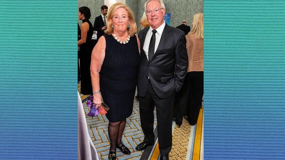 Marti Pozzi and Jim Congdon
