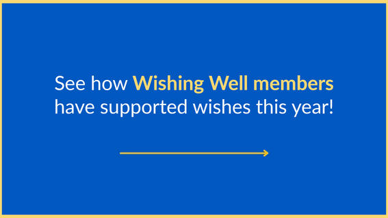 See how Wishing Well members have supported wishes