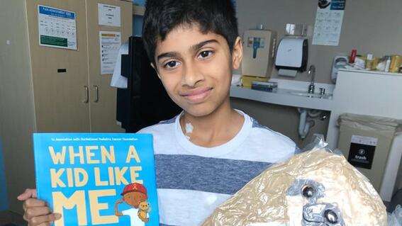 Nirav in hospital
